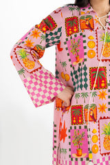 UAE-Cross Hatch Printed Co-Ord Set IPST-77183