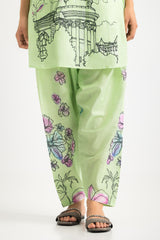 UAE- Cross Hatch Printed Co-Ord Set