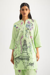 UAE- Cross Hatch Printed Co-Ord Set