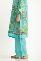 UAE- Cross Hatch Printed Co-Ord Set