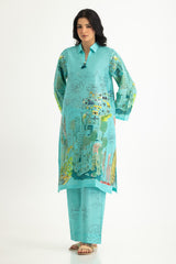 UAE- Cross Hatch Printed Co-Ord Set