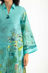 UAE- Cross Hatch Printed Co-Ord Set