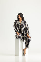 UAE- Cross Hatch Printed Co-Ord Set