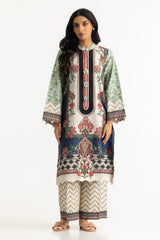 UAE- Cross Hatch Printed Co-Ord Set