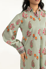 UAE-Cross Hatch Printed Shirt IPS-77122