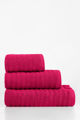 UAE-Deep Pink Combed Plain Towel