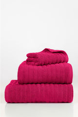 UAE-Deep Pink Combed Plain Towel