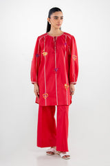UAE-Dobby Embroidered Co-Ord Set IPST-77168
