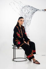 UAE-Dobby Embroidered Co-Ord Set IPST-77239