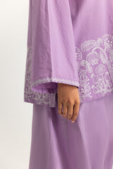 UAE- Dobby Embroidered Co-Ord Set
