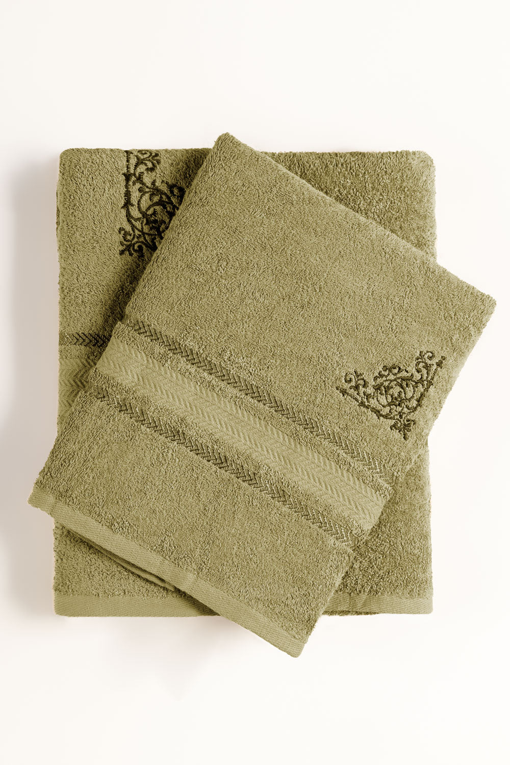 UAE-Elm Embroidered Towel