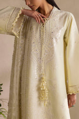 UAE-3 Piece Embroidered Lawn Suit with Embroidered Chiffon Dupatta PM-62004