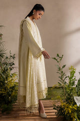 UAE-3 Piece Embroidered Lawn Suit with Embroidered Chiffon Dupatta PM-62004