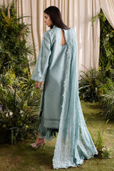 UAE-3 Piece Embroidered Lawn Suit with Embroidered Chiffon Dupatta PM-62006