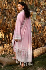 UAE-3 Piece Sequins Embroidered Lawn Suit with Chiffon Dupatta PM-62020