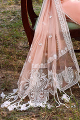 UAE-3 Piece Sequins Embroidered Lawn Suit with Chiffon Dupatta PM-62022