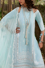 UAE-3 Piece Sequins Embroidered Lawn Suit with Chiffon Dupatta PM-62024