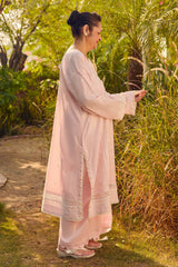 UAE-3 Piece Embroidered Lawn Suit with Embroidered Chiffon Dupatta PM-62046