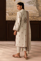 UAE-3 Piece Embroidered Karandi Suit