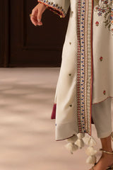 UAE-3 Piece Embroidered Karandi Suit