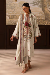 UAE-3 Piece Embroidered Karandi Suit