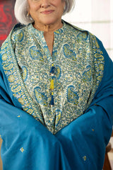 UAE-3 Piece Printed Khaddar Suit
