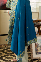 UAE-3 Piece Printed Khaddar Suit