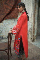 UAE-2 Piece Embroidered Khaddar Suit