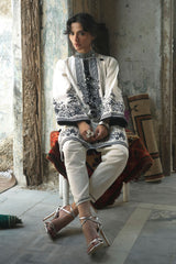 UAE-2 Piece Embroidered Khaddar Suit