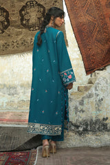 UAE-2 Piece Embroidered Khaddar Suit