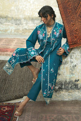 UAE-2 Piece Embroidered Khaddar Suit