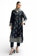 UAE-3 Piece Embroidered Lawn Suit DN-52028