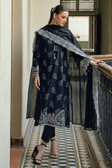 UAE-3 Piece Embroidered Lawn Suit DN-52028