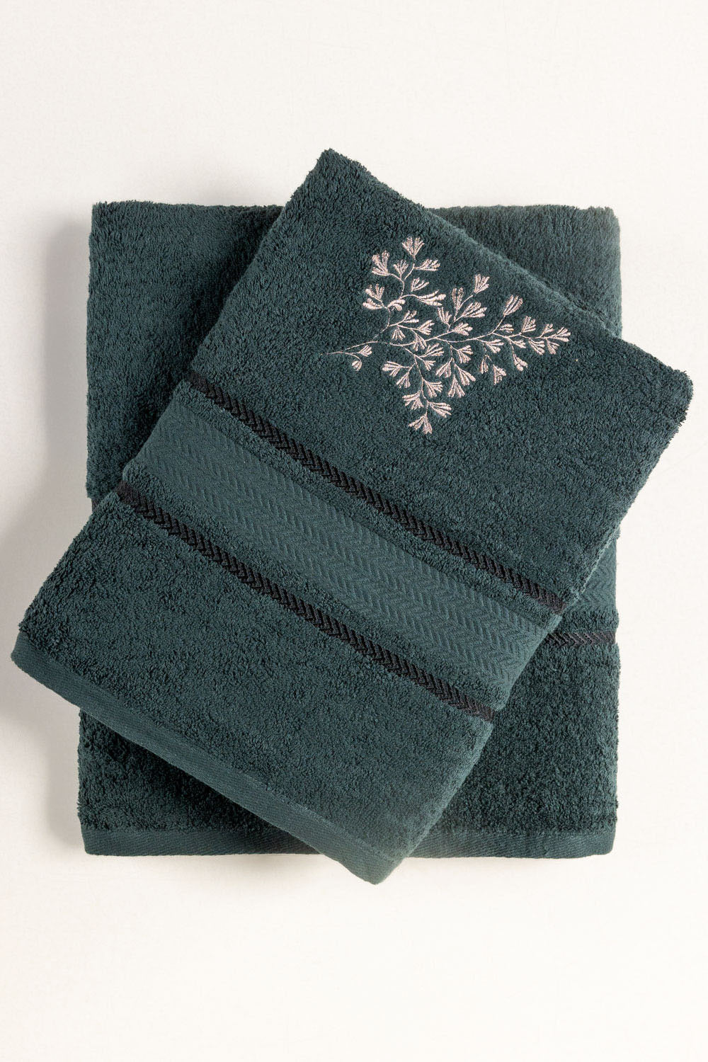 UAE-Forest Embroidered Towel