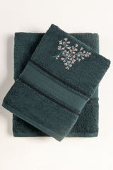 UAE-Forest Embroidered Towel