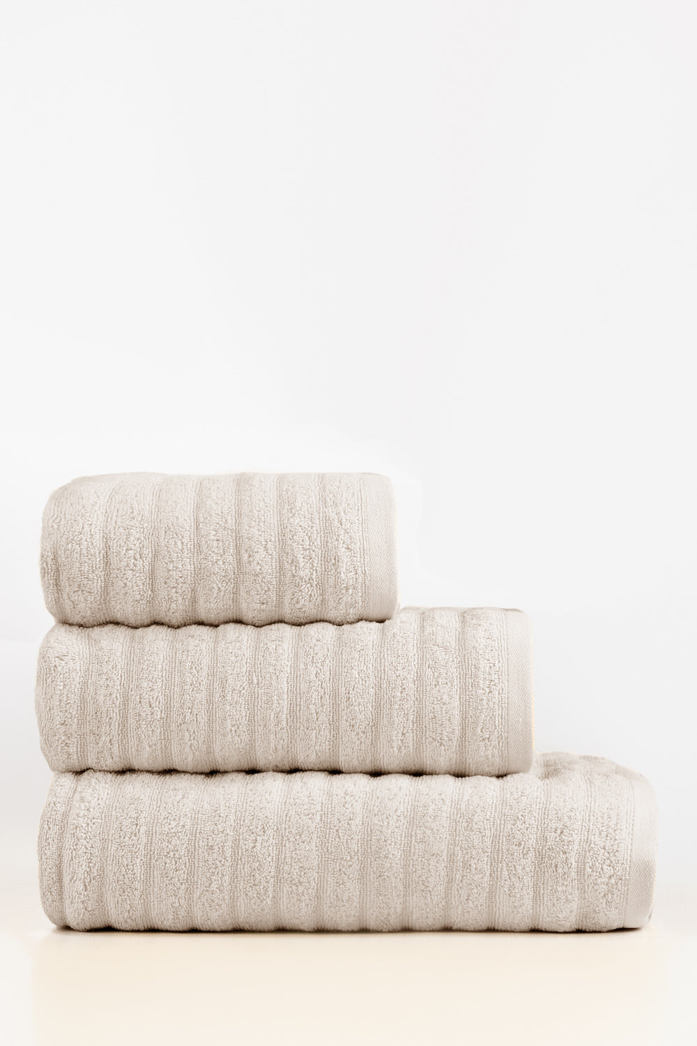 UAE-Frost Beige Combed Plain Towel