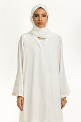 UAE-Georgette Embellished Abaya With Scarf IPAB-22161
