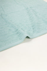 UAE-Glass Blue Combed Plain Towel