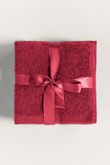 UAE-Hibiscus Combed Towel 4pcs Set