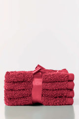 UAE-Hibiscus Combed Towel 4pcs Set