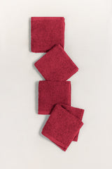 UAE-Hibiscus Combed Towel 4pcs Set