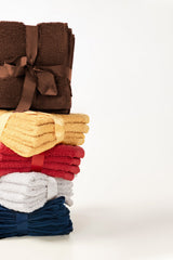 UAE-Hibiscus Combed Towel 4pcs Set