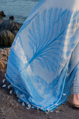 UAE-3 Piece Embroidered Lawn Suit with Jacquard Dupatta MJ-52021