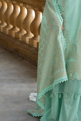 UAE-3 Piece Jacquard Suit with Dupatta FE-52021