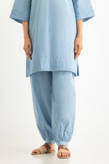UAE- Jacquard Dyed Shirt And Cambric Trouser