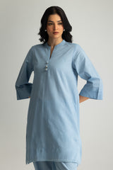 UAE- Jacquard Dyed Shirt And Cambric Trouser