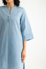 UAE- Jacquard Dyed Shirt And Cambric Trouser