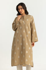 UAE-Jacquard Dyed Shirt And Cotton Stripe Trouser