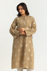 UAE-Jacquard Dyed Shirt And Cotton Stripe Trouser