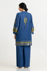 UAE- Jacquard Dyed Shirt And Trouser
